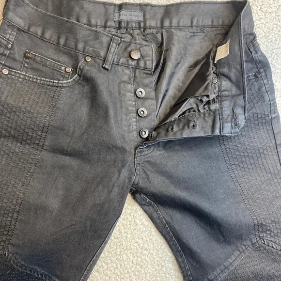 Royal Seven Pants Mens 32 Moro Denim Slum Pencil Jeans